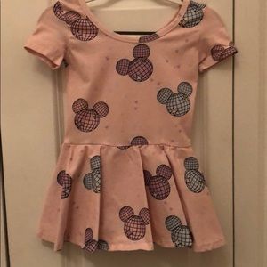 Disney Mickey print leotard dress